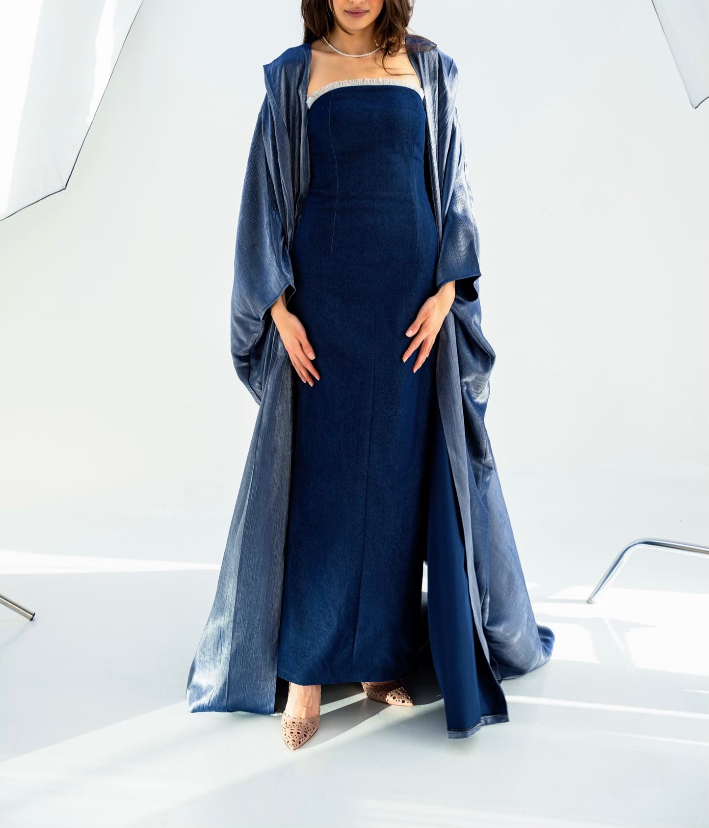 Denim Abaya