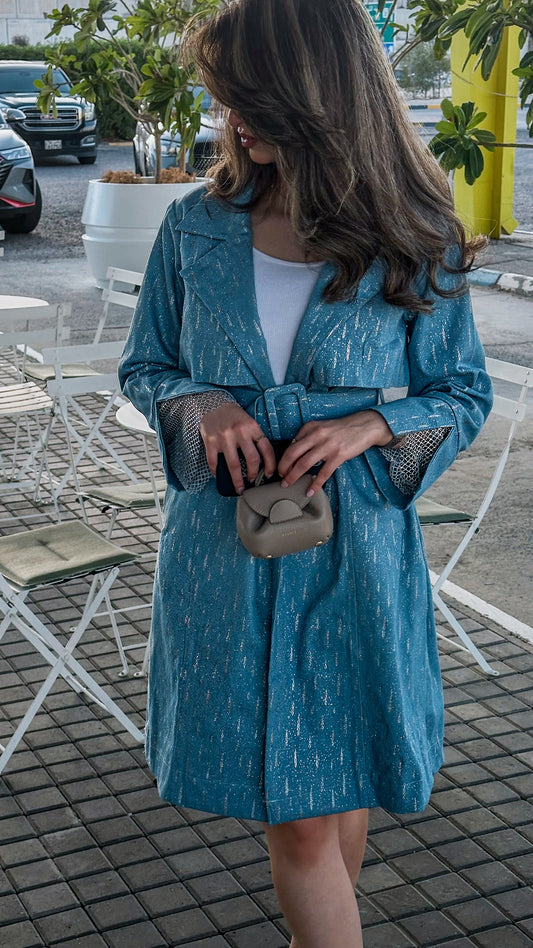 Starry Denim Trench!